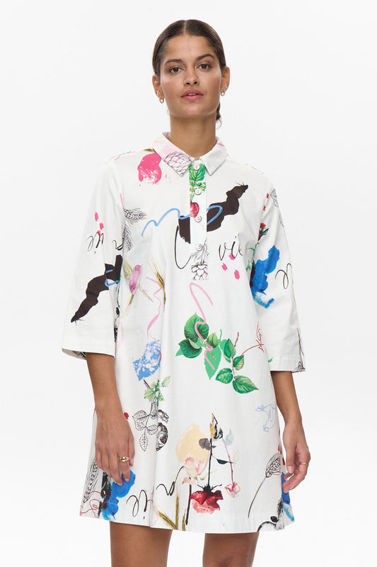 NUSILJA SHIRT DRESS - Pristine