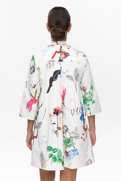 NUSILJA SHIRT DRESS - Pristine