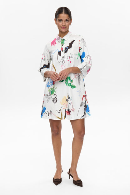 NUSILJA SHIRT DRESS - Pristine