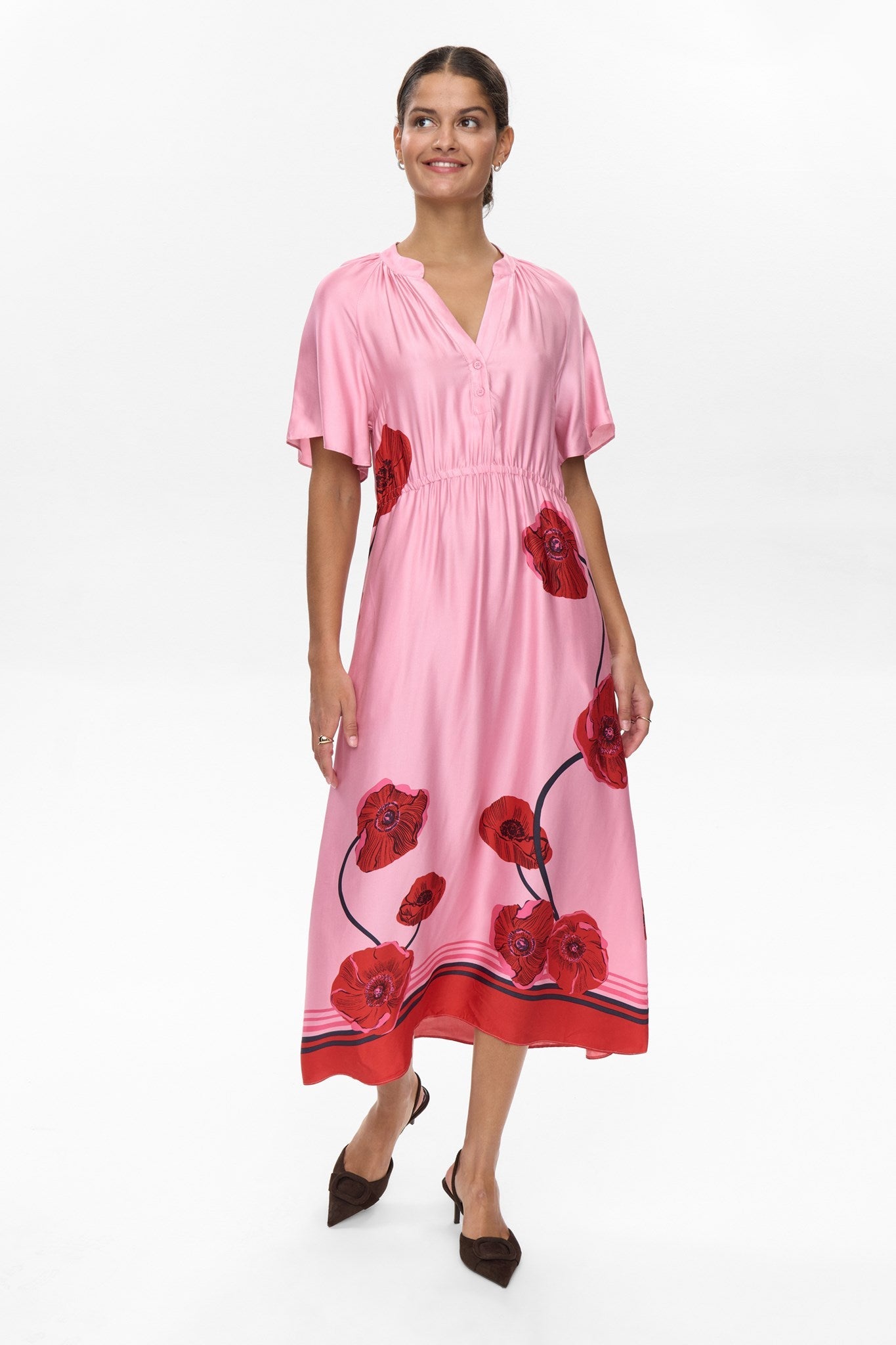 NUJOELLE DRESS - Orchid Smoke