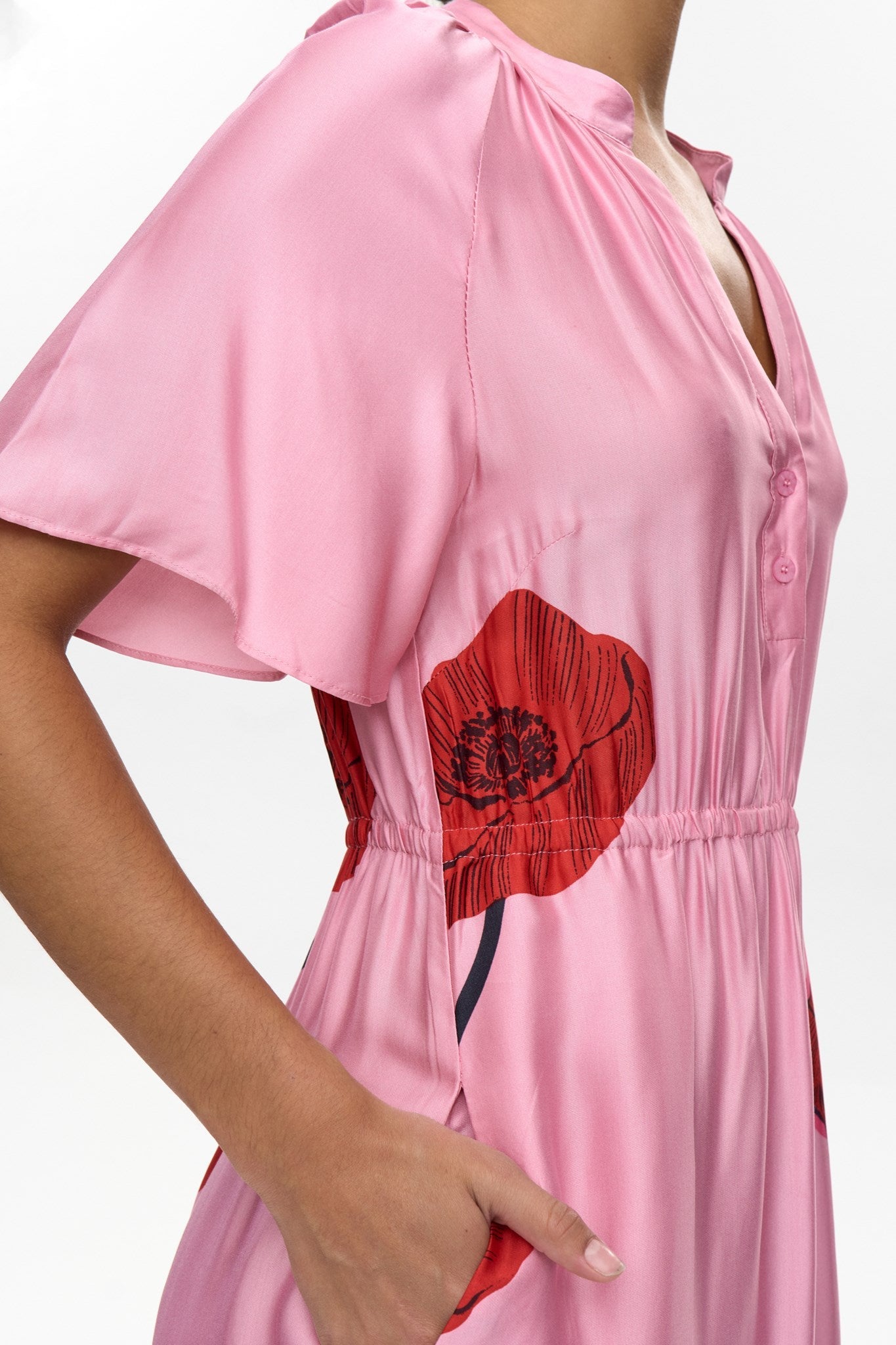NUJOELLE DRESS - Orchid Smoke