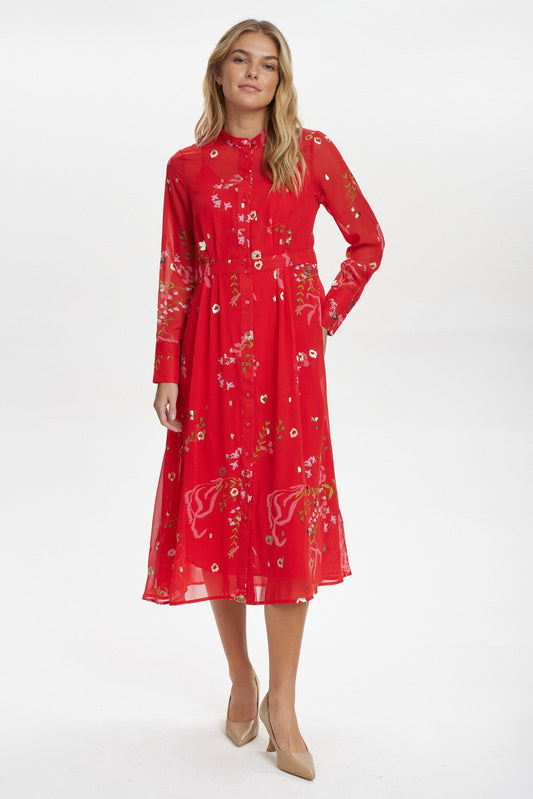 NUKYNDALL NEW DRESS - High Risk Red