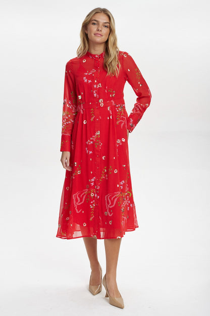 NUKYNDALL NEW DRESS - High Risk Red