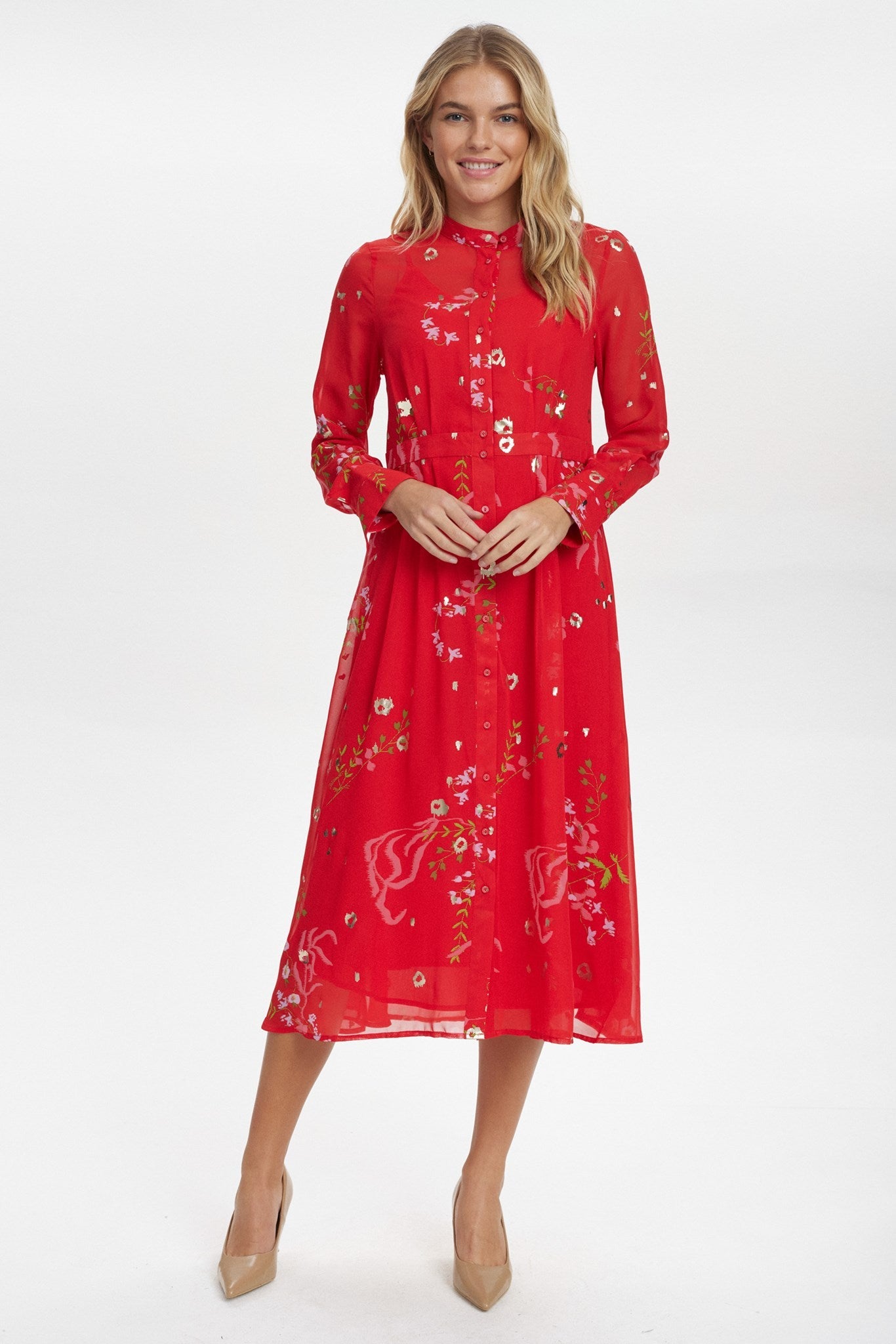 NUKYNDALL NEW DRESS - High Risk Red
