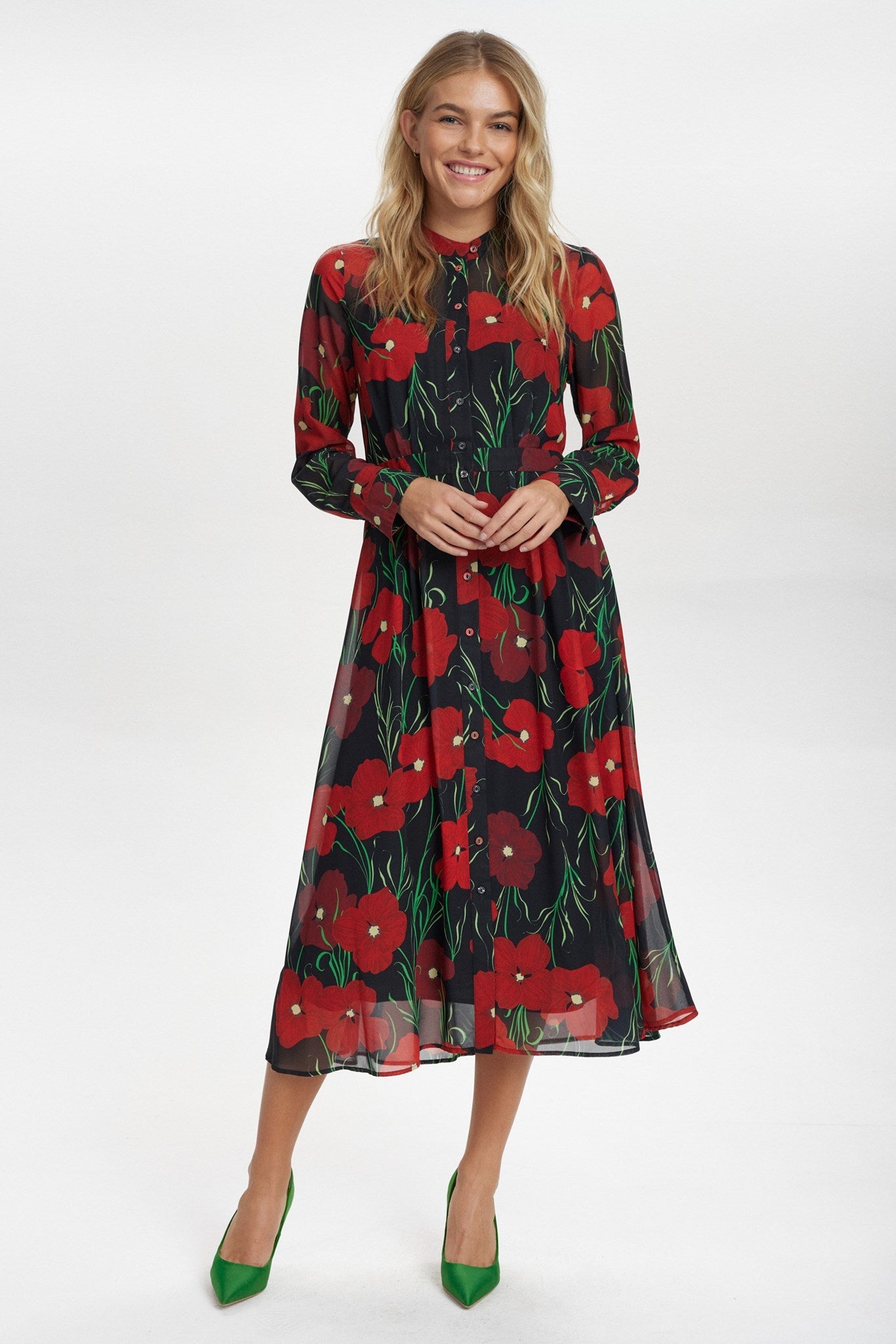 NUKYNDALL NEW DRESS - Fiery Red