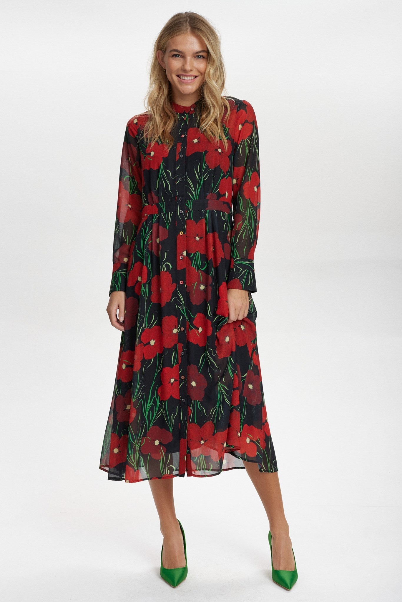 NUKYNDALL NEW DRESS - Fiery Red