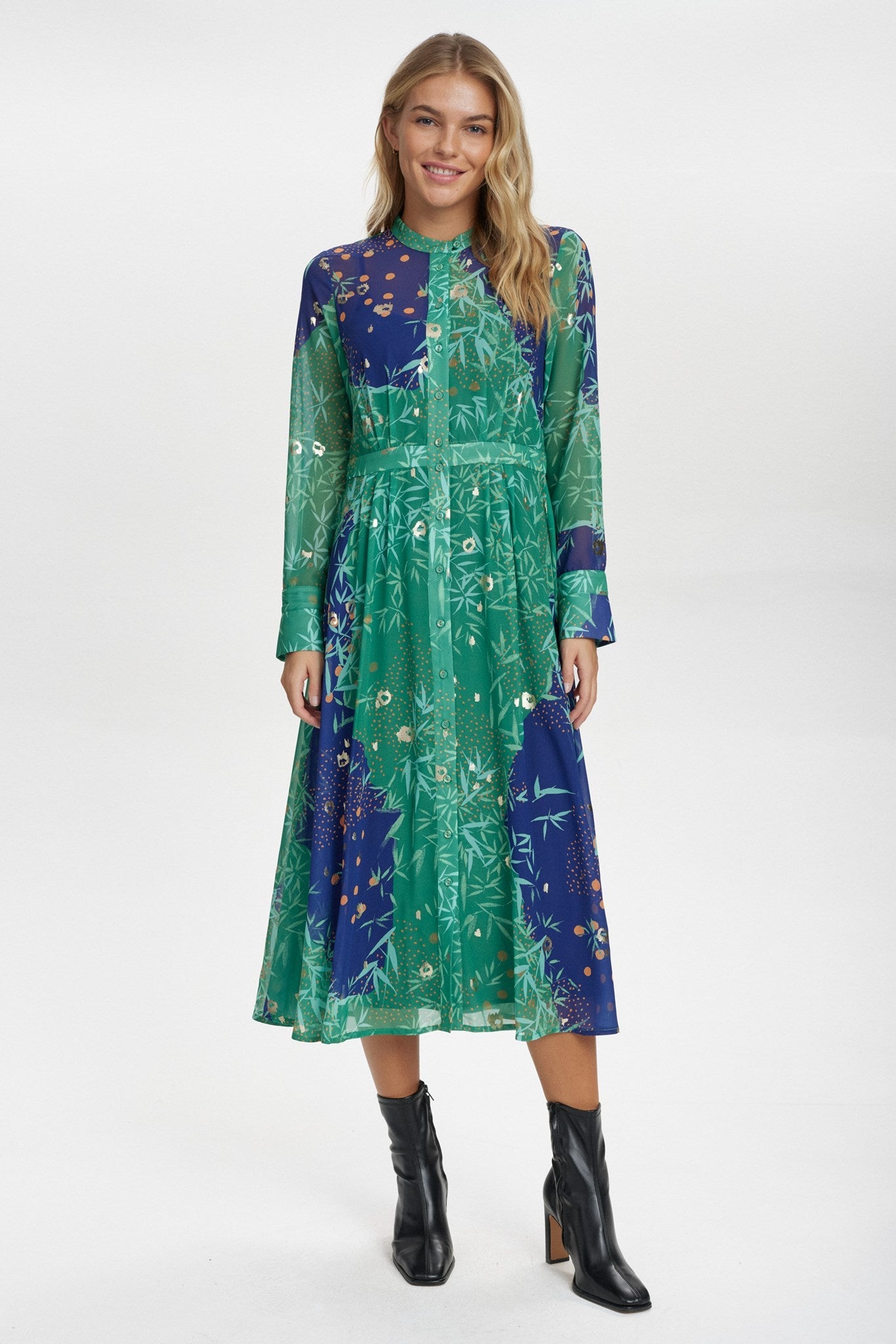 NUKYNDALL NEW DRESS - Pine Green