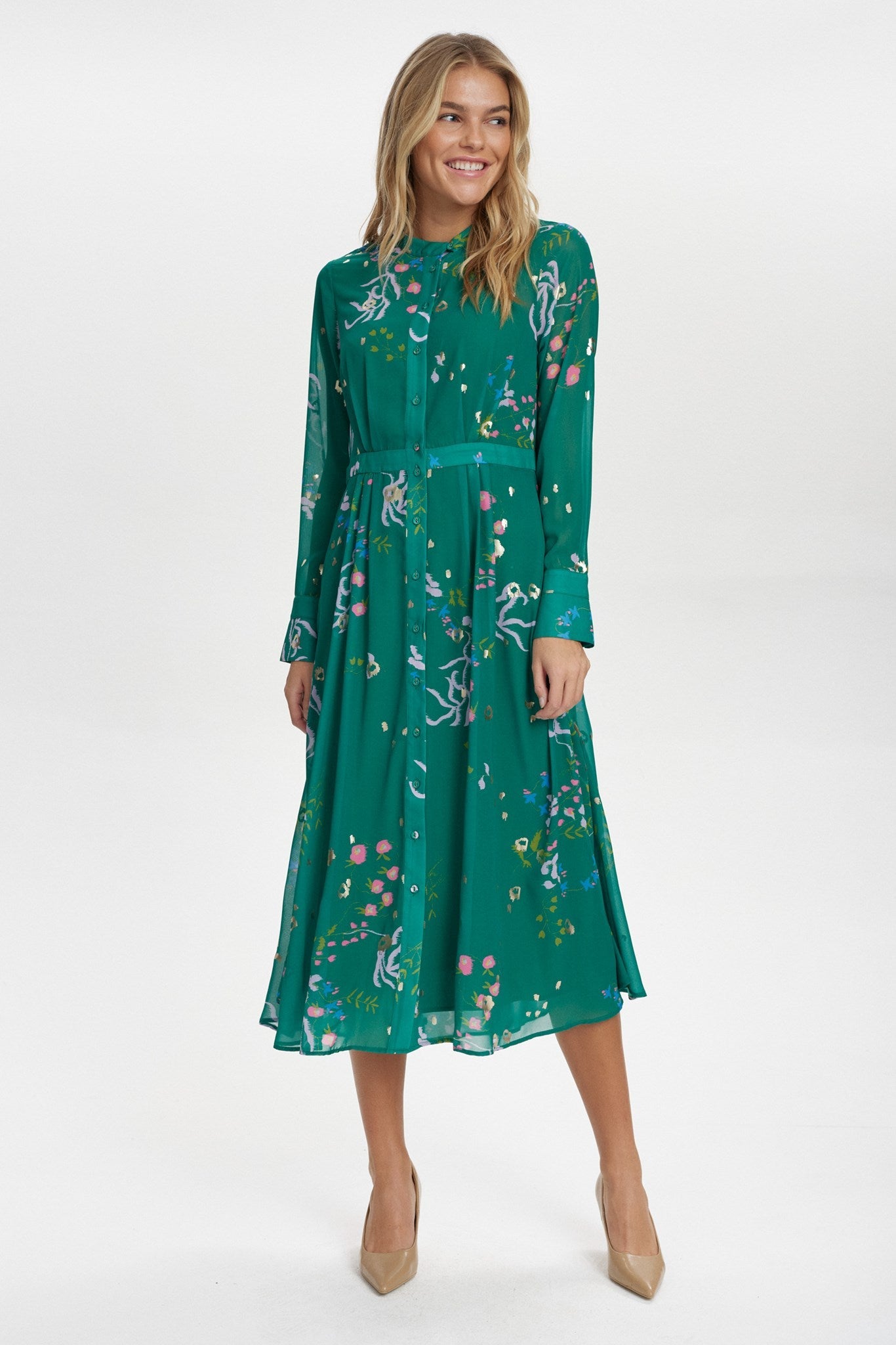 NUKYNDALL NEW DRESS - Ultramarine Green