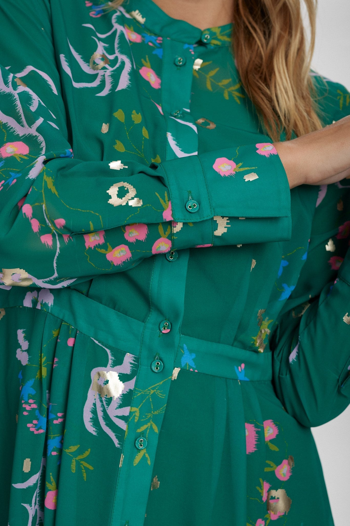 NUKYNDALL NEW DRESS - Ultramarine Green