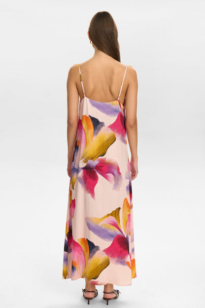 NUBOTANICA SLIP DRESS - Pearl