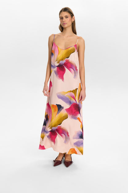 NUBOTANICA SLIP DRESS - Pearl