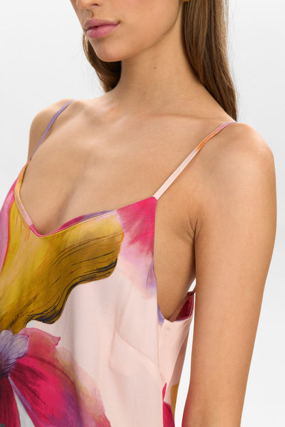 NUBOTANICA SLIP DRESS - Pearl