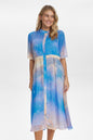 NUKYNDALL SS SKYE DRESS - Cerulean