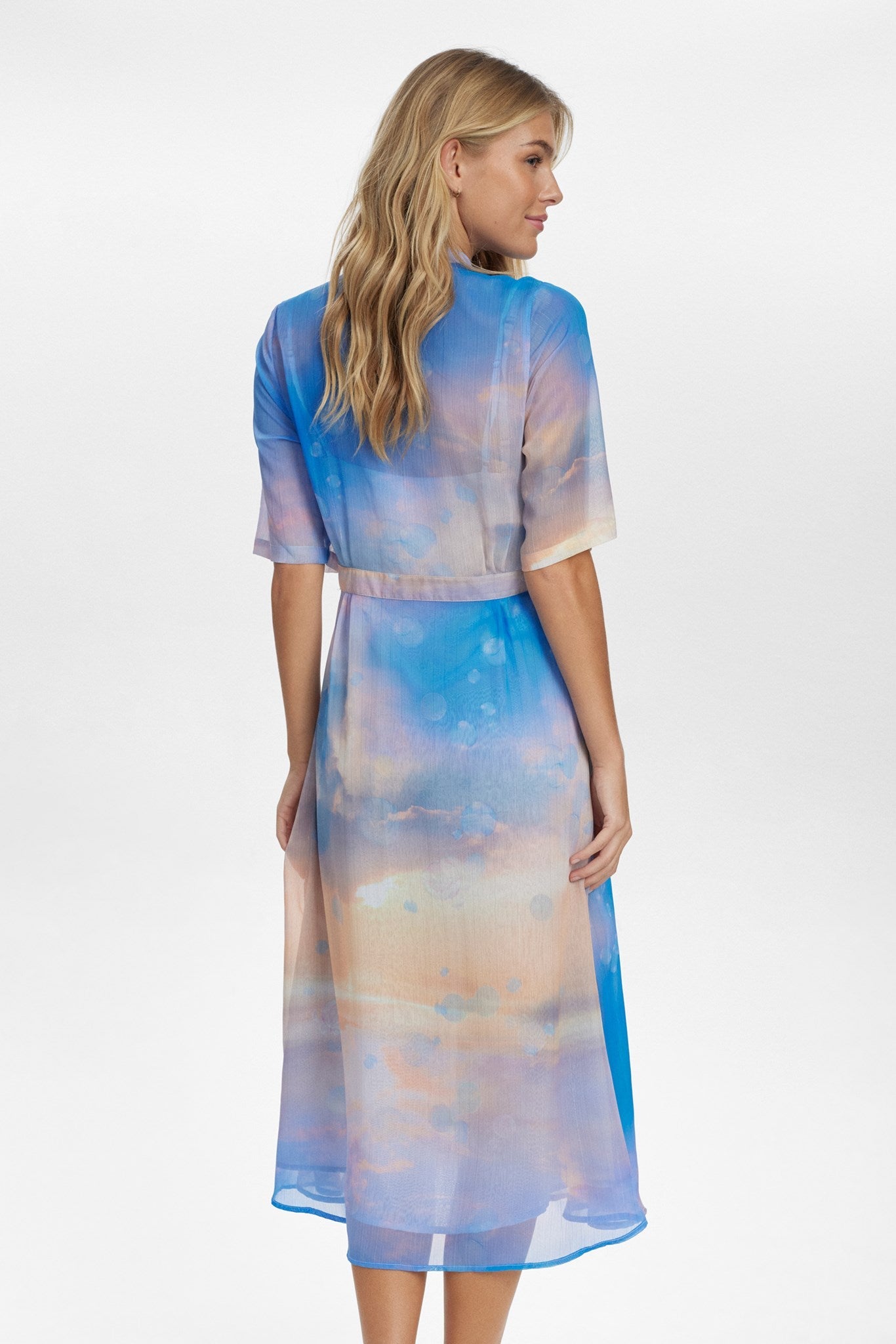 NUKYNDALL SS SKYE DRESS - Cerulean