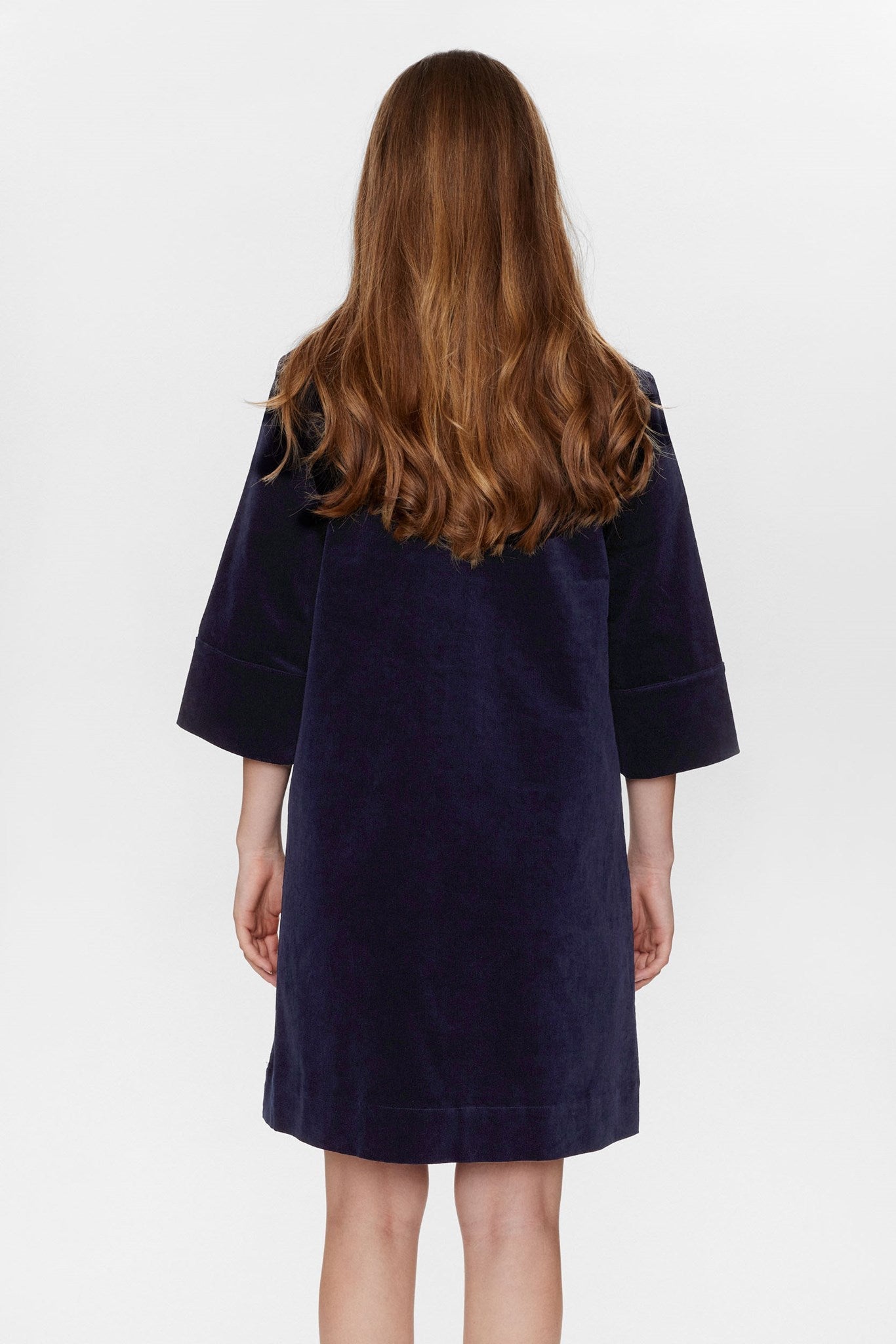 NUVIZZA DRESS - Dark Sapphire